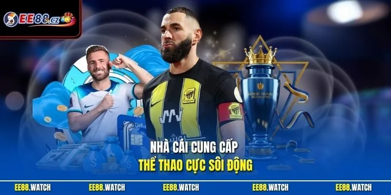 Nhà cái cung cấp thể thao cực sôi động