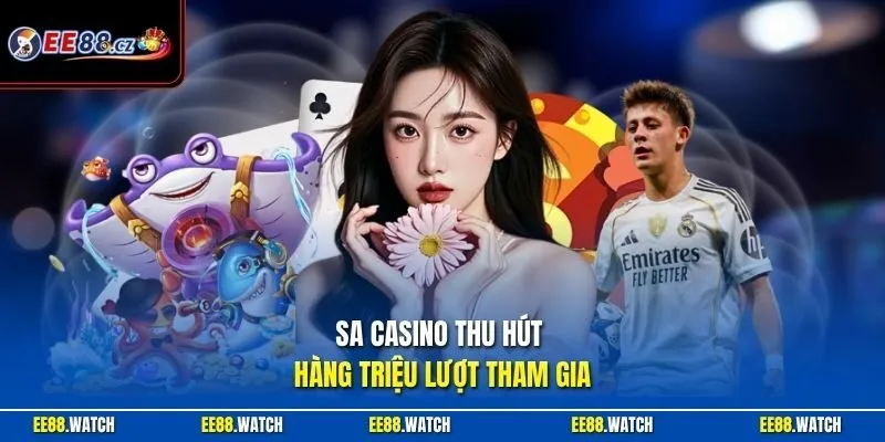 SA casino thu hút hàng triệu lượt tham gia